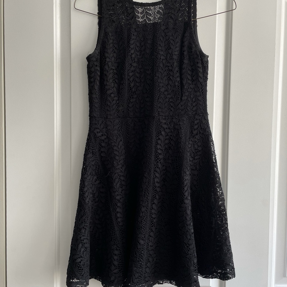 Short Black Lace dress